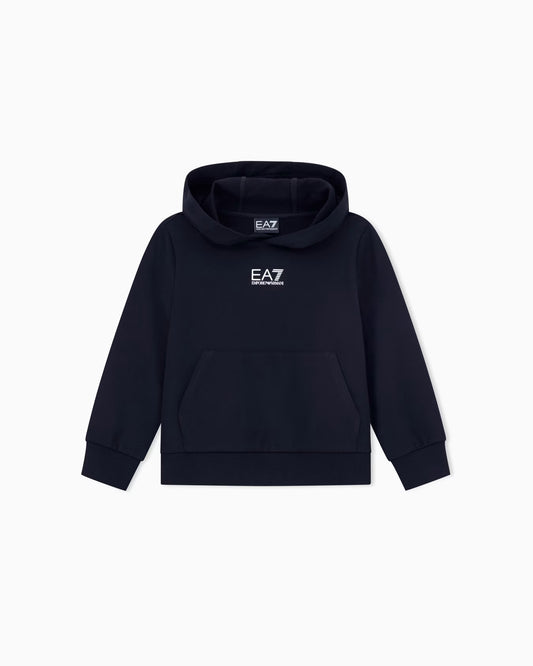 FELPA CON CAPPUCCIO GARZATA EA7-EMPORIOARMANI 7B000024