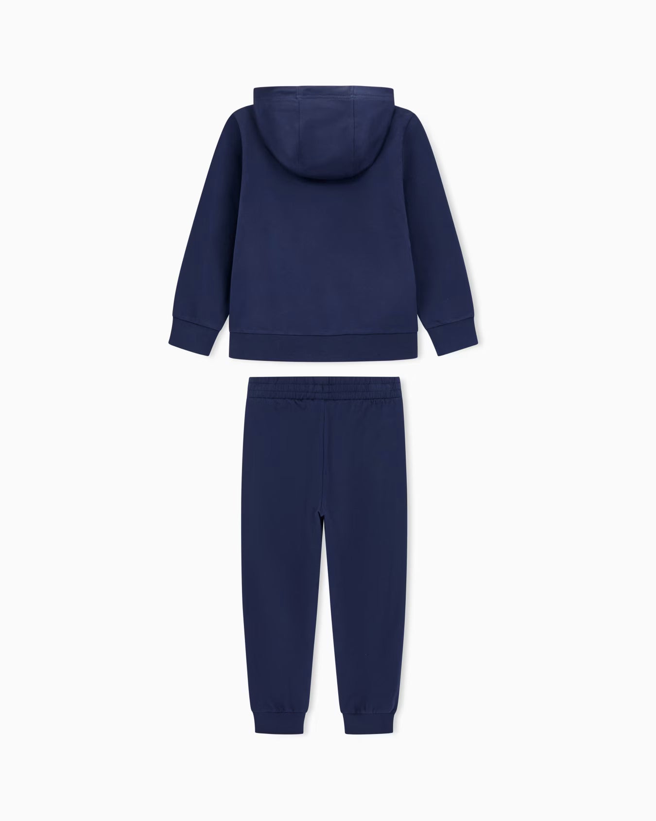 TUTA EA7-EMPORIOARMANI IN COTONE GARZATO BLU 7B000031
