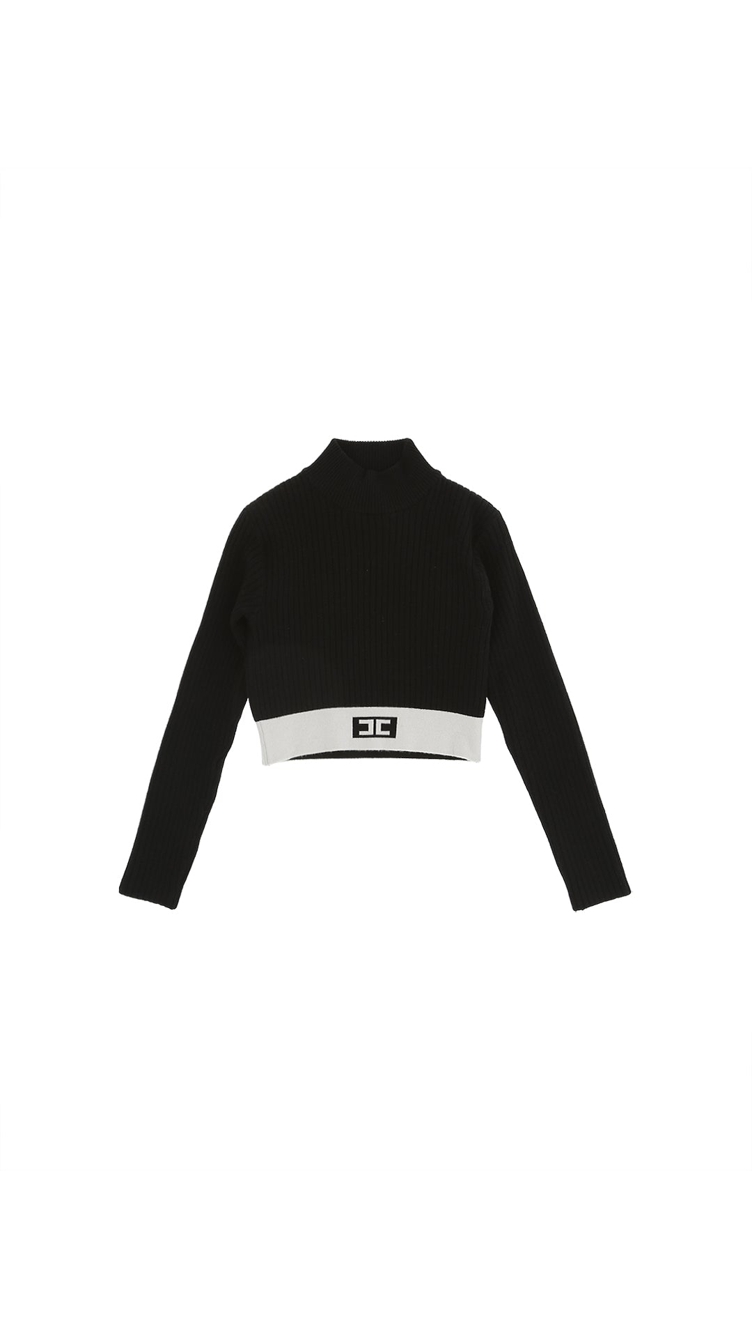 Maglia Crop con Fascia Logata In Vita Elisabatta Franchi EFMA173