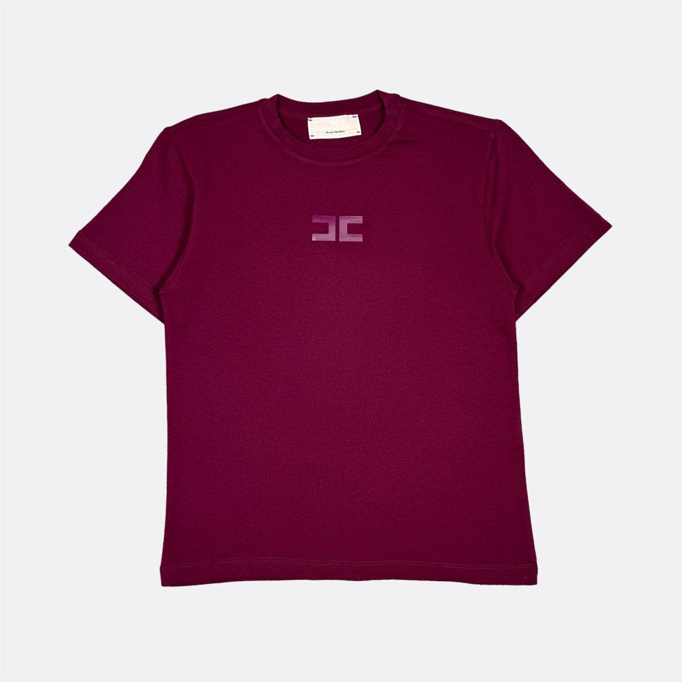 T-SHIRT ELISABETTA FRANCHI CON LOGO EFTS247
